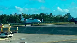 La aeronave es un auto regalo de cumpleaños que el boxeador se hizo a sí mismo en 2018