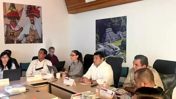 Javier May estuvo acompañado de Antonio Sánchez Carrasco, director de Fonatur Tren Maya durante su visita a Cancún Javier May estuvo acompañado de Antonio Sánchez Carrasco, director de Fonatur Tren Maya durante su visita a Cancún