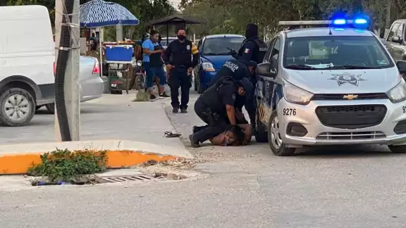 Vinculación a los cuatro policías feminicidas de Victoria en Tulum