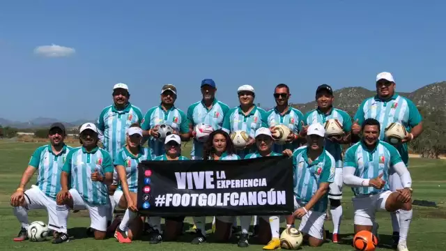 Cancún se convirtió en subcampeón de la copa nacional de Footgolf en Baja California Sur