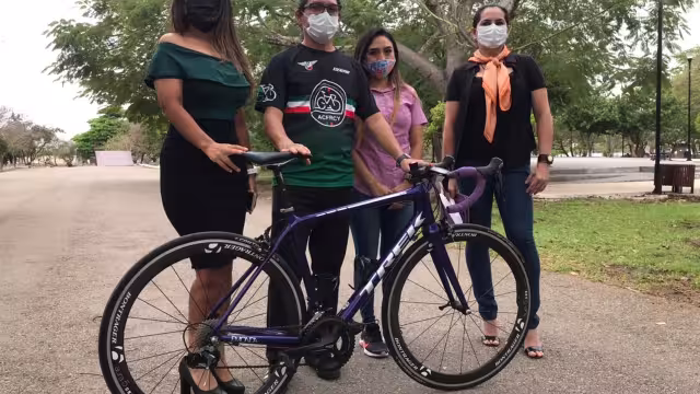 En el evento participa la Asociación de Ciclismo Competitivo, Formativo y Recreativo de Yucatán