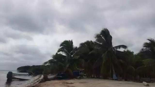 El mal clima imperó en la costa