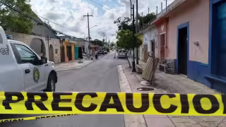 Explota cafetería en la colonia Centro de Cozumel