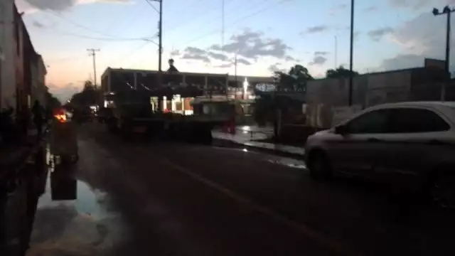 La primera lluvia de la temporada sorprendió a los pobladores