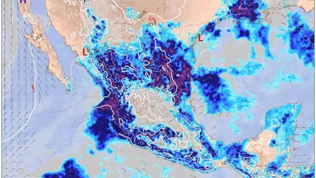 Frente frío número 2 llega a México con bajas temperaturas y fuertes lluvias
