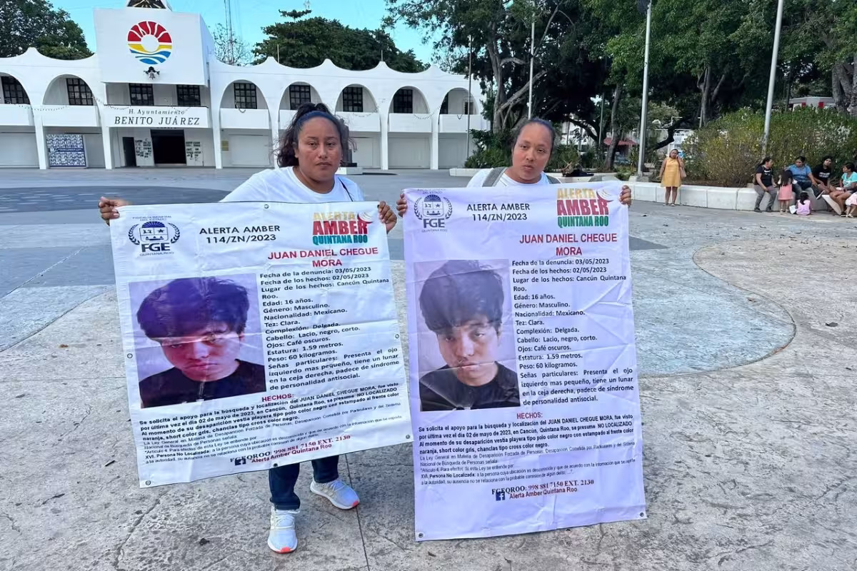 Madre buscadora se manifiesta en Cancún y exige hallar a su hijo con ...