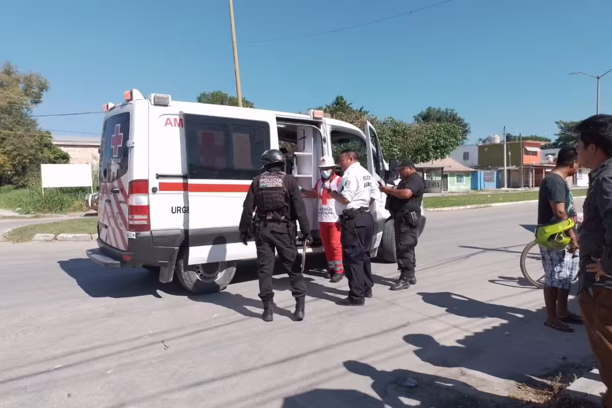 Conductora atropella a un motociclista tras cerrarle el paso en ...