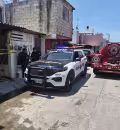 Dos menores lesionados en incendio en Villas de Santa Ana fueron trasladados a Mérida.
