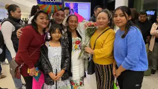 Los abuelitos ya se encuentran en Estados Unidos