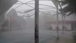Fue en la madrugada del miércoles cuando aumento la intensidad de la lluvia