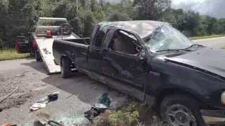 En el lugar de los hechos, hicieron acto de presencia de elementos de la Guardia Nacional