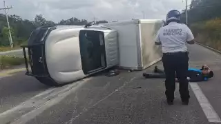 Las autoridades llegaron al lugar de los hechos