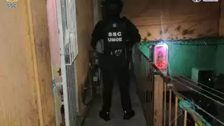 En el inmueble localizado en la calle Pintores, se desplegó un operativo de los uniformados de la SSC