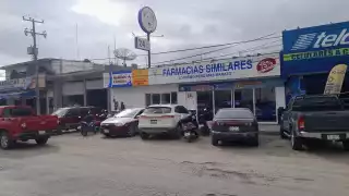 Detienen a hombre por causar daños y agredir a empleados de una farmacia en Escárcega