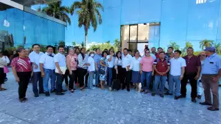 El Sindicato de los Tres Poderes se reunió en el Palacio de Gobierno de Campeche