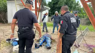 El hombre fue trasladado al IMSS de Tizimín