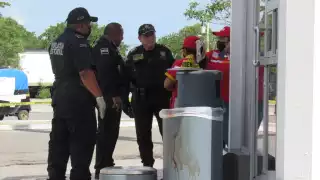 Una movilización generó la pelea con arma blanca de tres sujetos en aparente estado de ebriedad en Mérida