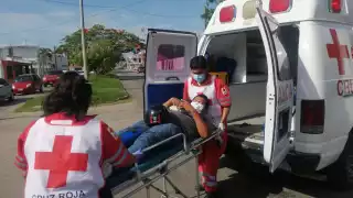 El accidente de tránsito ocurrió en el cruce de las avenidas San Salvador con Juárez