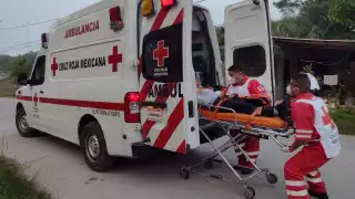 Perro causa derrapón de una motociclista en Felipe Carrillo Puerto