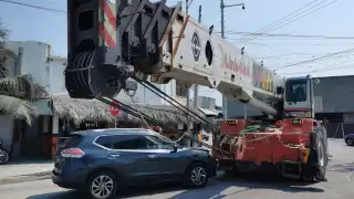 Solamente se registraron daños materiales en el choque