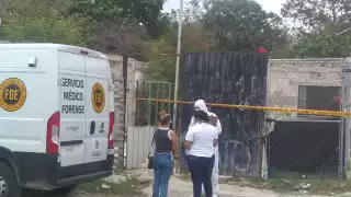 Al lugar llegaron elementos del Servicio Médico Forense para el levantamiento del cuerpo