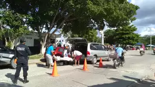 La mujer no pudo llegar al consultorio médico, pues falleció en el trayecto, cerca de Villas de Oriente