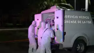 Al comprobar que no tenía signos vitales, de inmediato se dio aviso a los elementos de la Fiscalía General del Estado