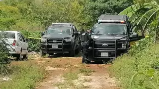 La policía llegó a acordonar la zona en Ticul
