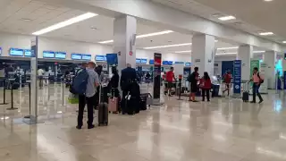 Este jueves no se reportan atrasos ni contratiempos en el aeropuerto de Mérida