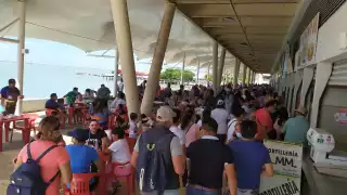 El mercado de Ciudad del Carmen lució abarrotado