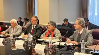 El canciller Marcelo Ebrard presidió la reunión en Washington