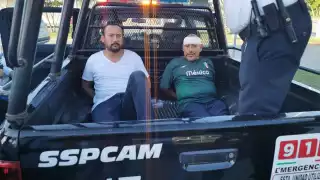 Ambos hombres fueron trasladados a la fiscalía al no arreglar el asunto por las buenas