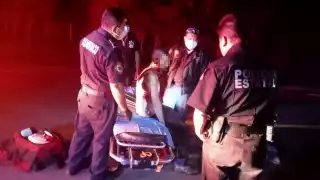 El hombre fue trasladado al hospital de Tizimín