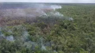 Este incendio surgió el pasado 14 de junio, en donde por el difícil acceso se tuvo en aquel entonces.