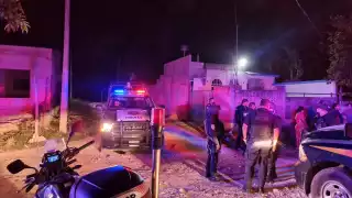 Las autoridades aseguraron la zona para iniciar con las indagatorias