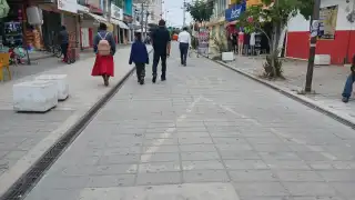 Frente frío 37 provoca descenso de temperatura y fuertes vientos en Escárcega