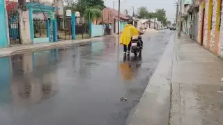 Lluvia mañanera da tregua al calor intenso en Escárcega este domingo