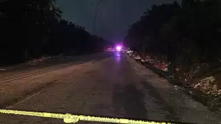 Localizan cuerpo embolsado en camino a Real Valencia en la Supermanzana 260 de Cancún