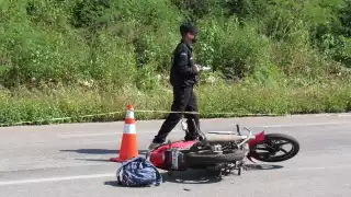 Al lugar llegaron elementos de la Secretaría de Seguridad Pública (SSP), quienes están acordonando el área