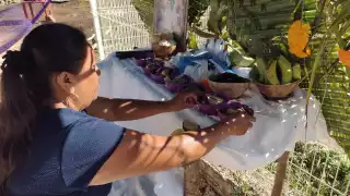 Los vecinos se organizaron para colocar su altar en la Colonia Constituyentes