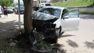 Solamente se reportaron daños materiales