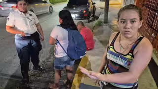 Con palos y sombrillas: Familiares protagonizan batalla campal en Ciudad del Carmen