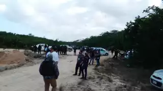 Los ministeriales se negaron a explicar las razones para este desalojo que se hizo de manera pacífica