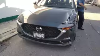 Al lugar arribaron elementos de la Policía municipal del Departamento de Vialidad y Tránsito