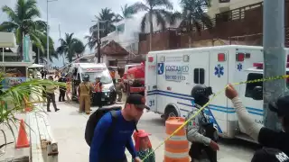 El incidente se registró esta tarde de lunes