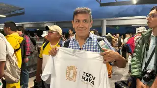 Viviendo en el Cancún desde hace tres años arribó este sábado en punto de las seis de la mañana