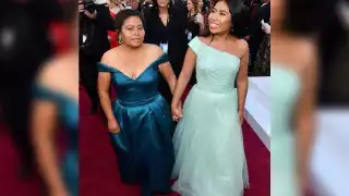 Yalitza Aparicio ha llevado a su mamá a diversos eventos, entre ellos, los Premios Oscar, y ahora decidió viajr con ella a la Riviera Maya