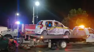 Los heridos fueron trasladados al hospital