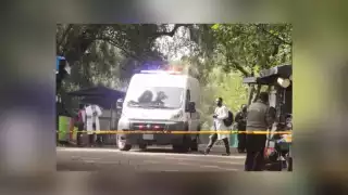 Elementos de la Fiscalía de la Ciudad de México acordonaron la zona del Lago de Chapultepec donde apareció el cuerpo