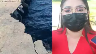 La Presidenta Municipal de Chetumal fue a dar el banderazo de un torneo de pesca, sin escuchar los reclamos de los vecinos de Xcalak por su nulo apoyo para reparar el muelle